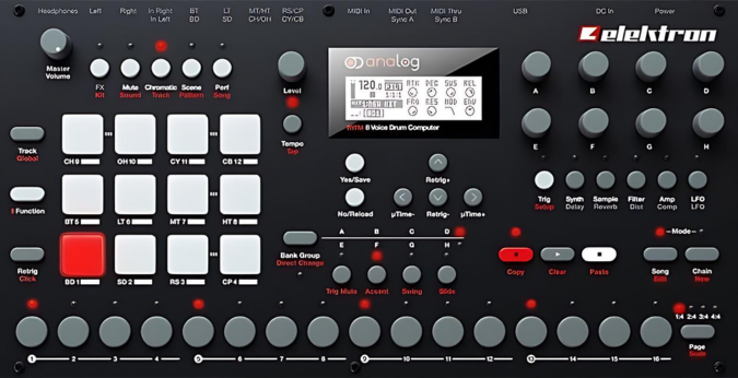 Image of black Elektron Analog