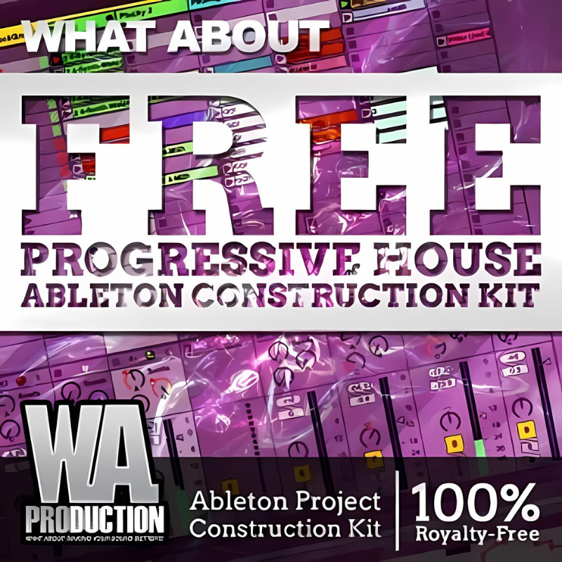 Progressive House Ableton Construction Kit cover artwork