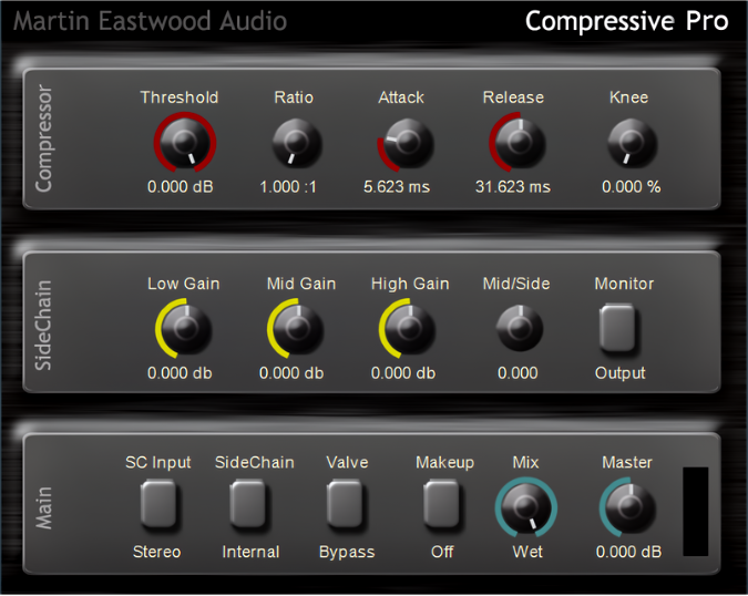 Compressive plugin interface