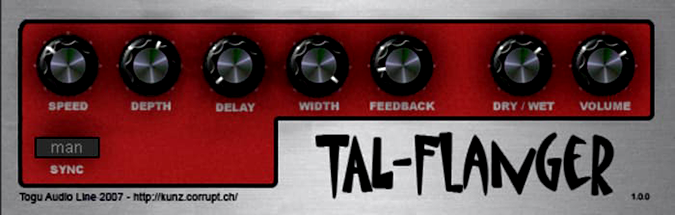 TAL-Flanger - audio plugin - effect -.