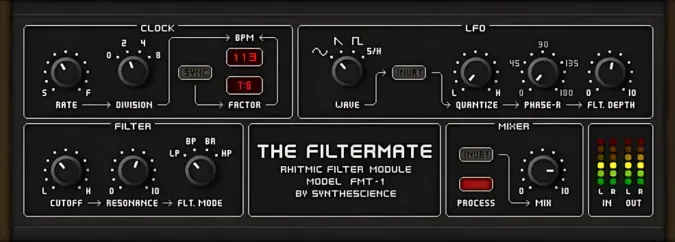 The Filtermate plugin interface