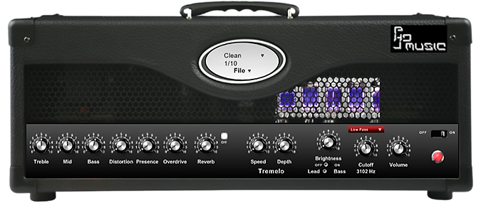 Guitar Amp Sim 3 plugin interface screenshot