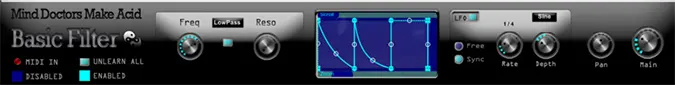 MDMA Basic Filter plugin interface