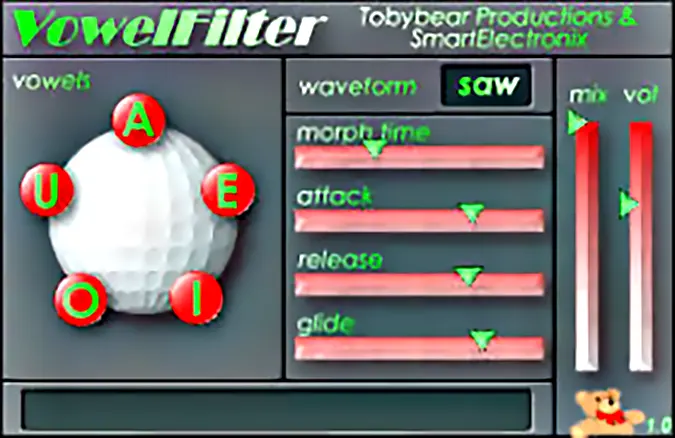 VowelFilter plugin interface