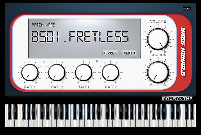 Bass Module plugin screenshot