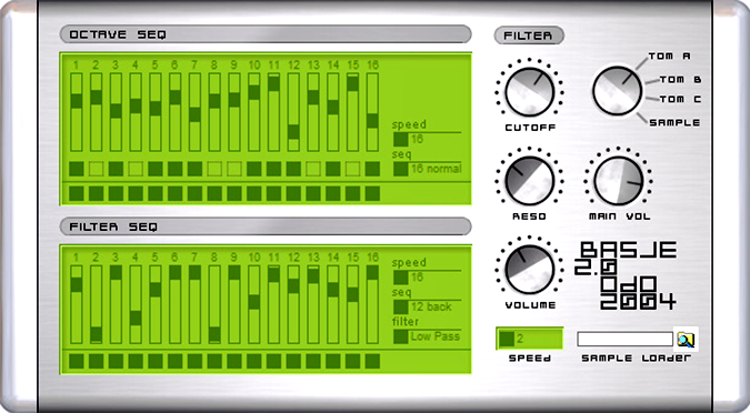 A green screen with a Bassje and a green screen.