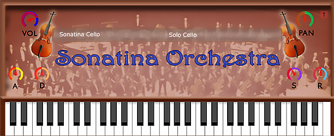 Sonatina orchestra - Sonatina Cello screenshot thumbnail.