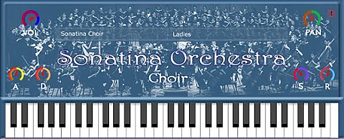Sonatina Choir plugin interface screenshot