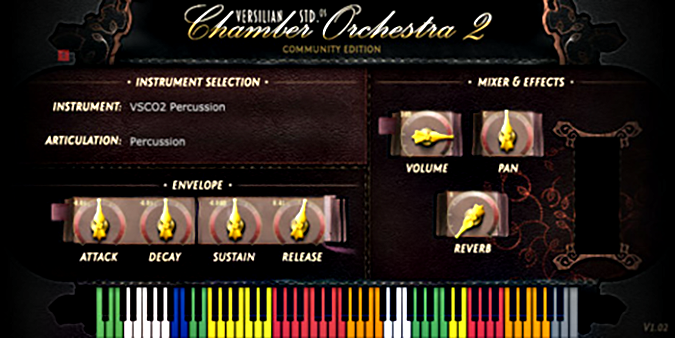 Charles Orchestra 2 - VSCO2 Percussion screenshot thumbnail