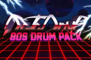 80s Retro Futuristic Drum Pack