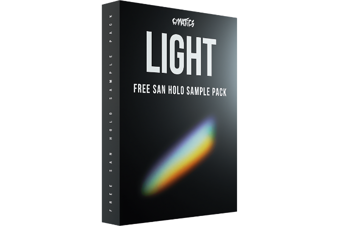“Light” – San Holo Type Sample Pack album cover