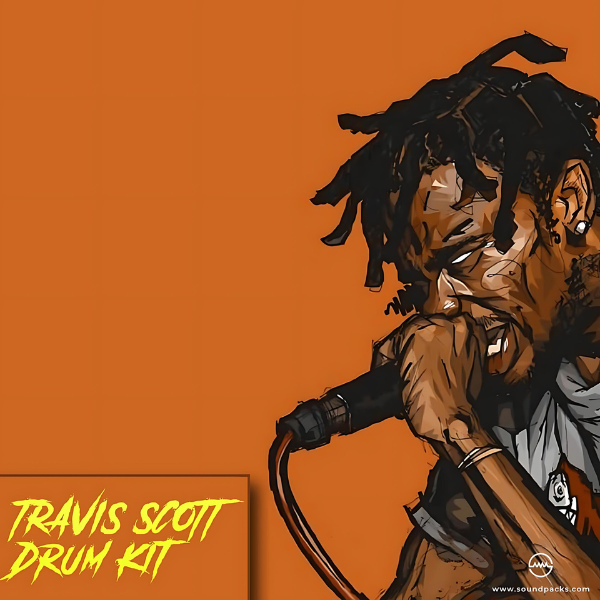 Travis Scott Drum Kit artwork