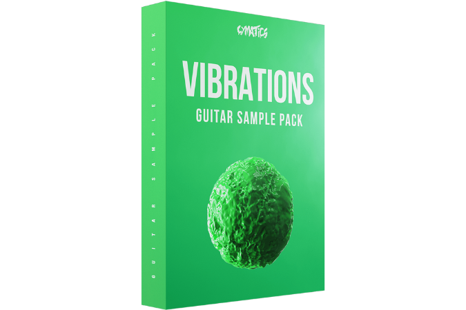 Vibrations - Guitar Sample Pack art cover.
