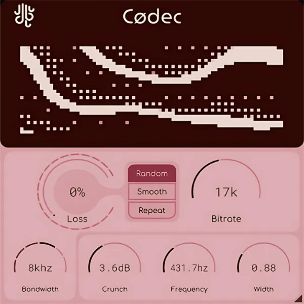 Codec plugin interface screenshot