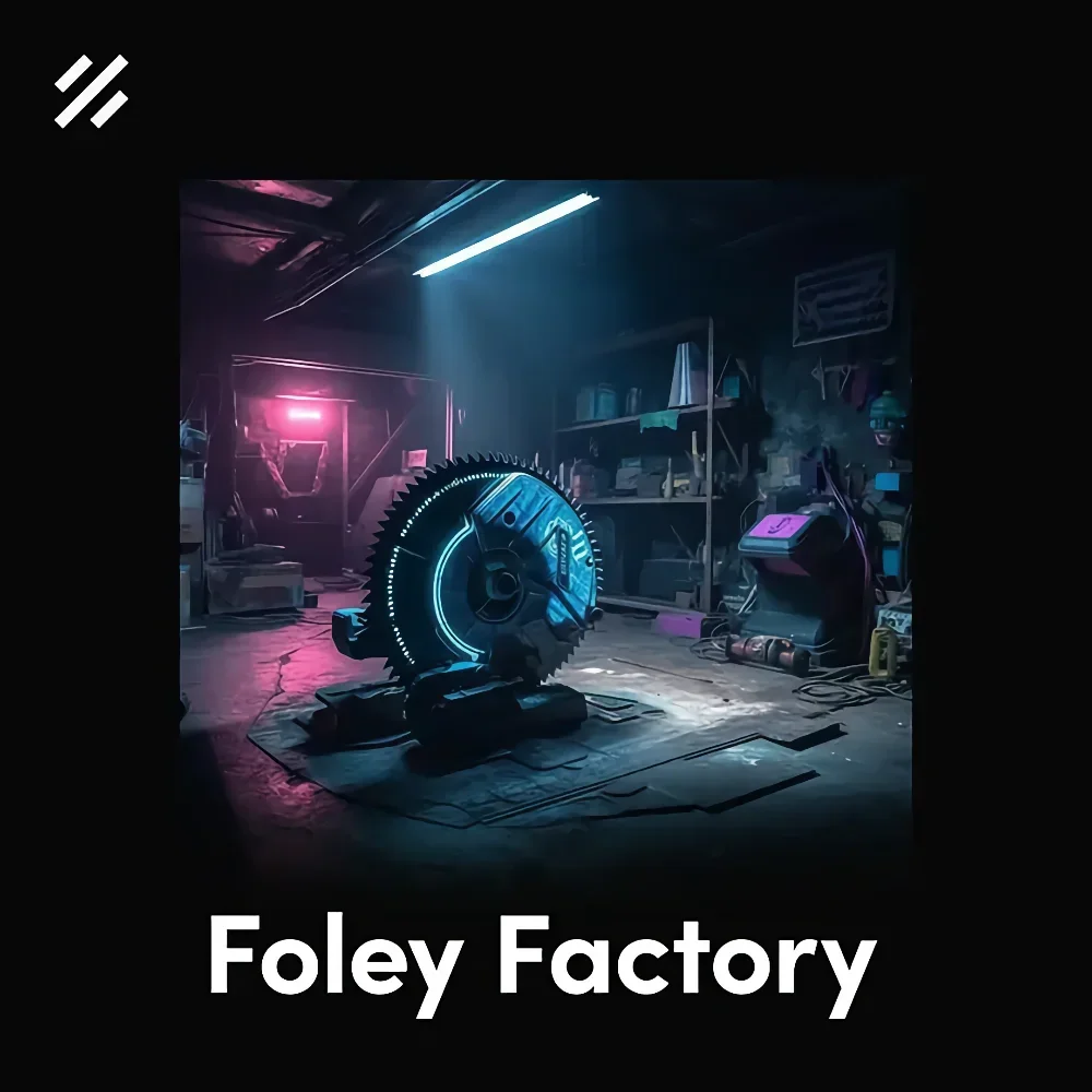 Cover Artwork for the free lofi sample pack foley factory