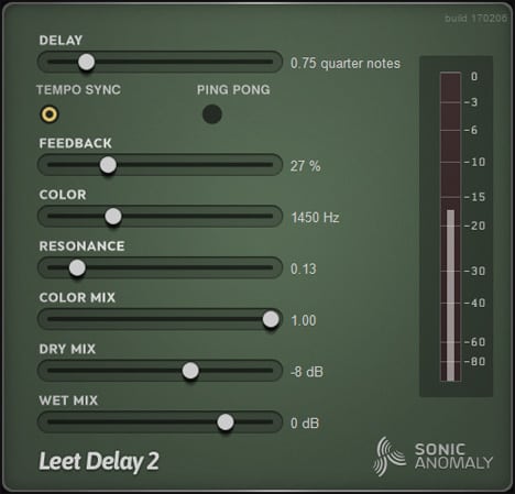 Sonic delay 2 Leet Delay.