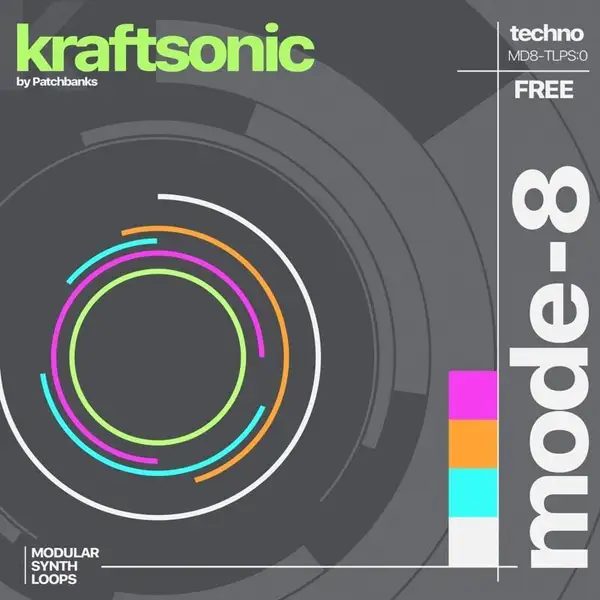 Kraftsonic Mode-8 Sampler Pack Artwork