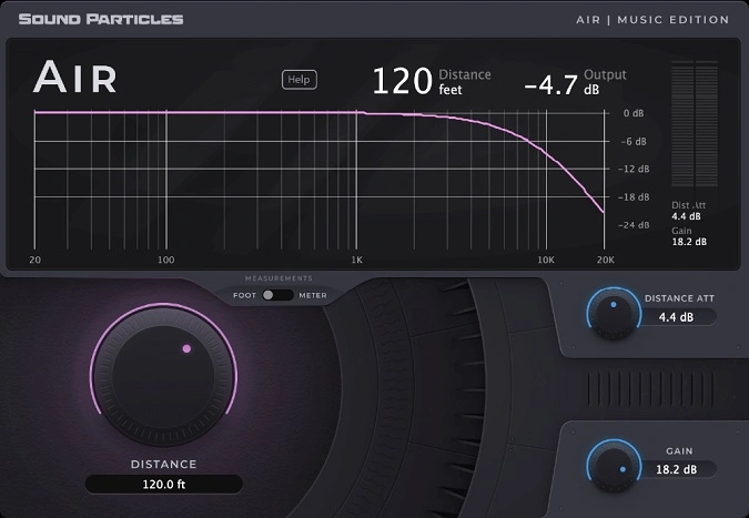 Air | Music Edition Plugin by Soundparticles GUI