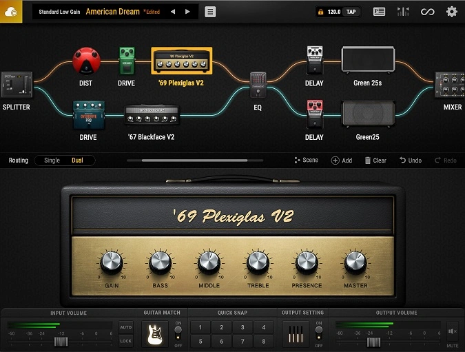 BIAS FX 2 LE by Positive Grid GUI