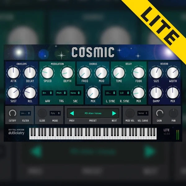 Cosmic Lite By audiolatry GUI