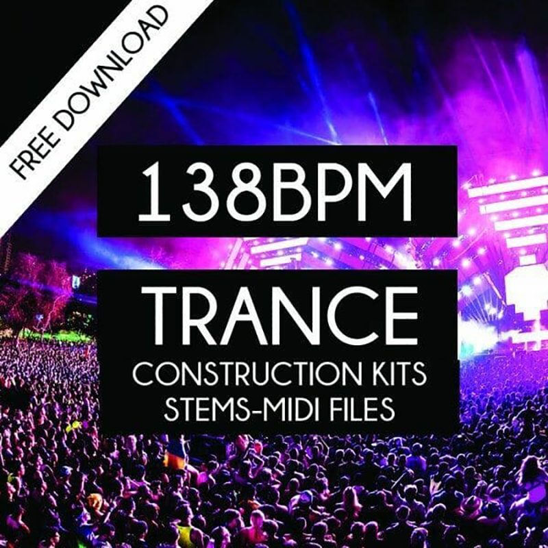 138 BPM Trance cover artwork-5 Best Free Trance Sample Packs