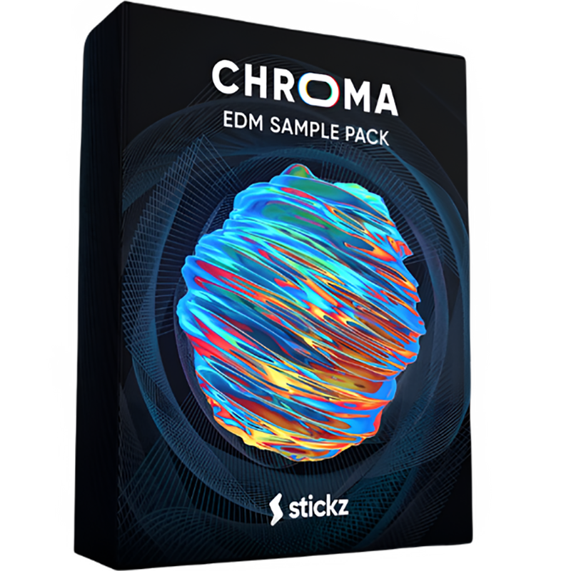 Chroma EDM Sample pack album cover artwork