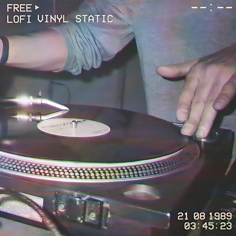 Free LoFi Vinyl Static Samples cover artwork