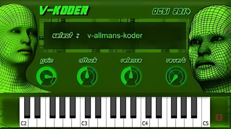 V-Koder plugin user interface